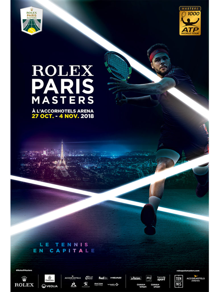 ROLEX PARIS MASTER 2018 Kevin Mimouni Direction artistique